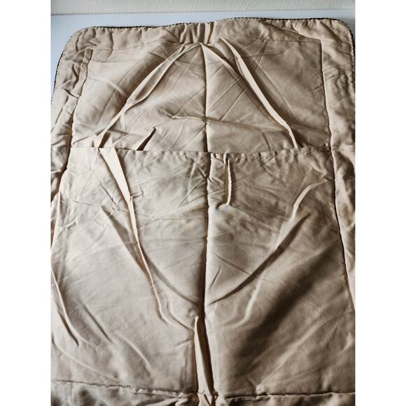 SPRINGS Red Gold Thick Rope Trim Woven Embroidered STANDARD Pillow Sham Set of 2 - Picture 2 of 11